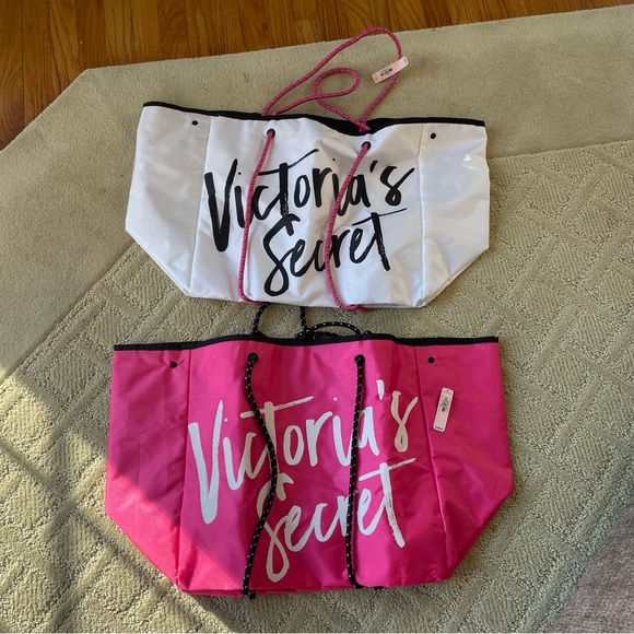 White Victoria’s Secret large tote bag - Picture 2 of 5